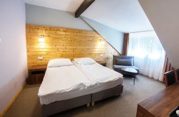 Bright interior of the Comfort room